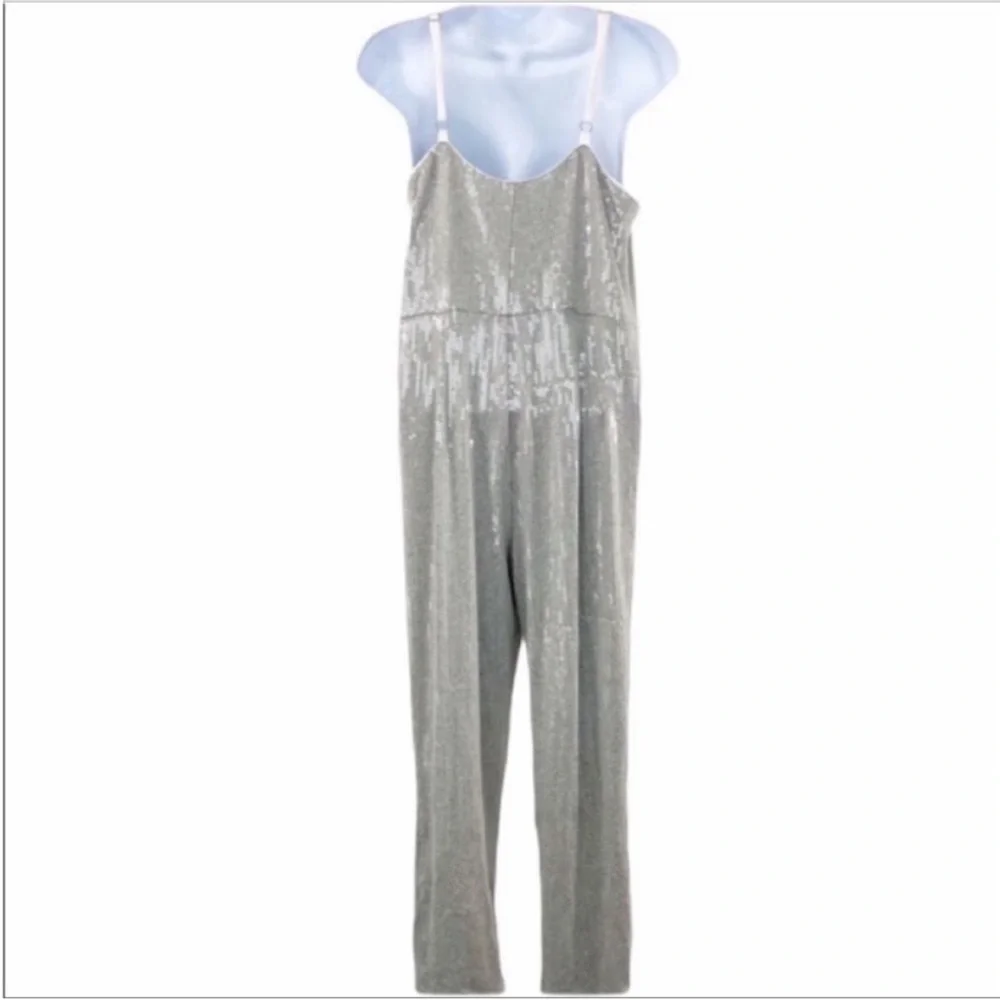 ETT TWA ANTHROPOLOGIE Claudette Sequins Jumpsuit NEW