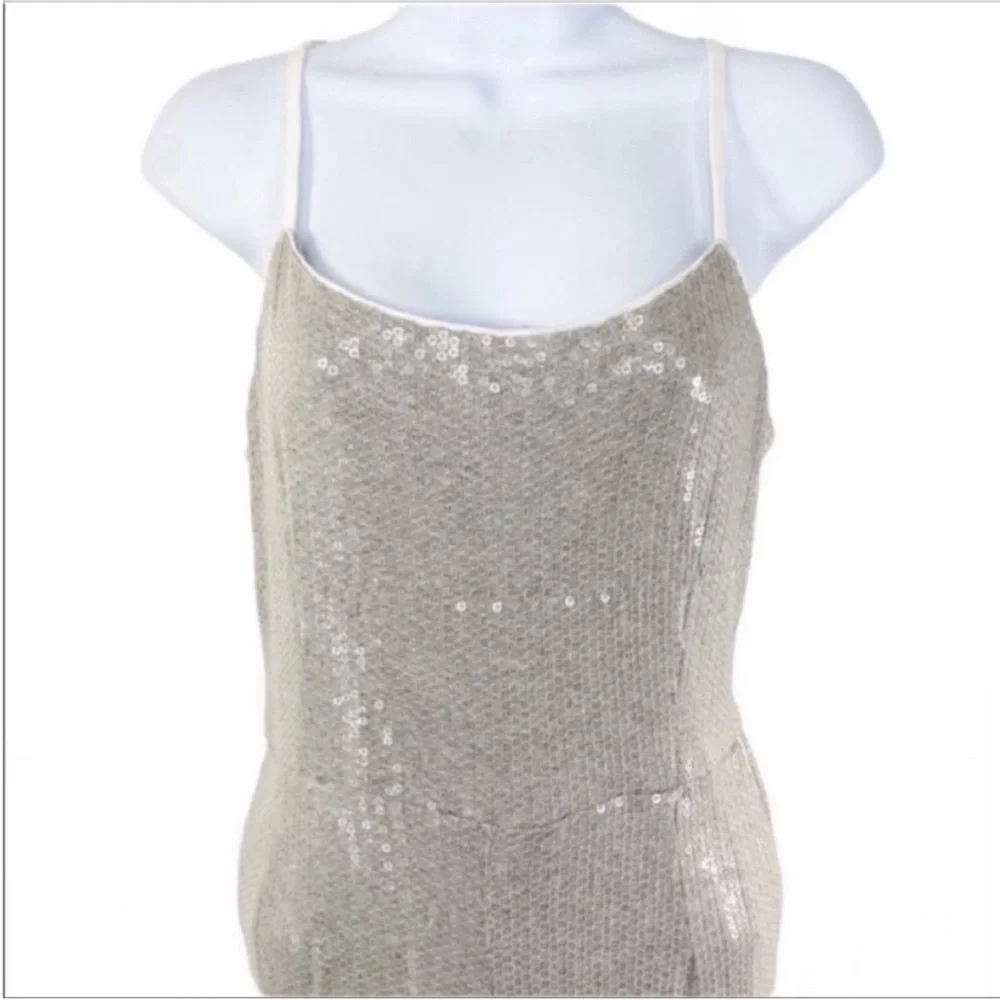 ETT TWA ANTHROPOLOGIE Claudette Sequins Jumpsuit NEW