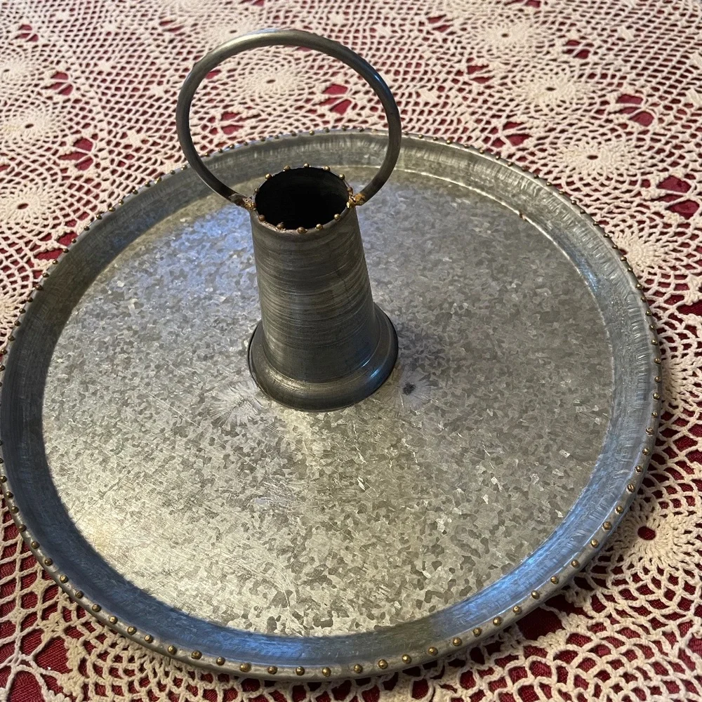Over the wine bottle cheese tray w set of cork fairy lights/ never used