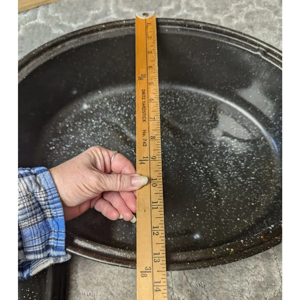 GHC enamelware roaster