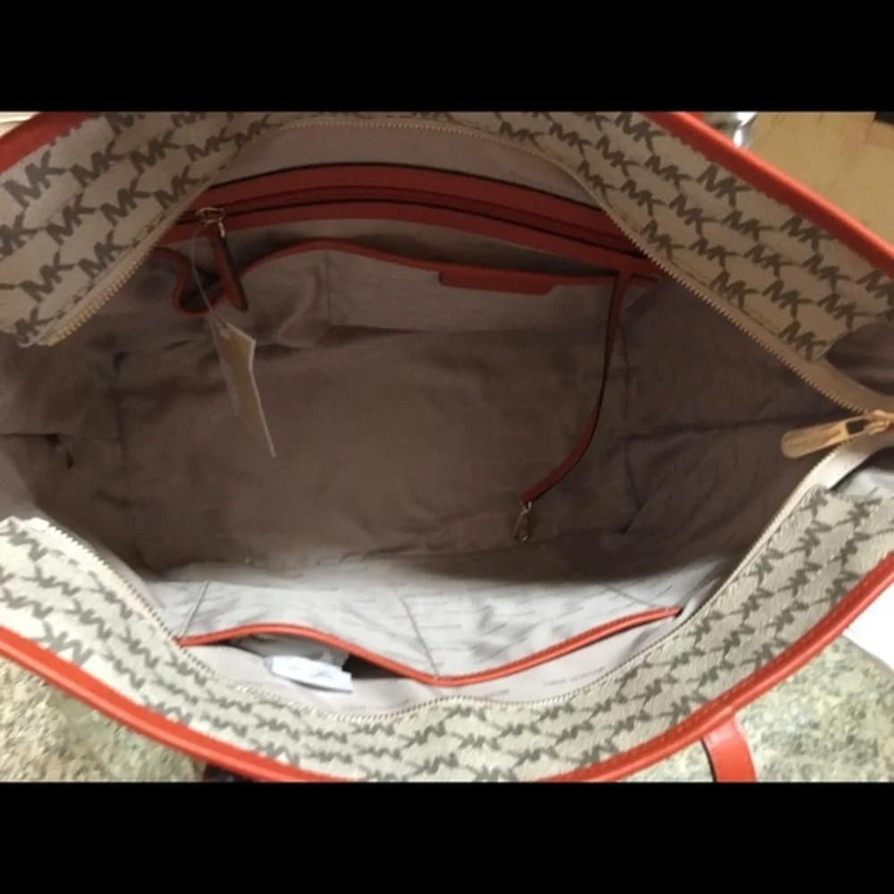 Michael Kors Studio EmryTop Zip Tote Bag