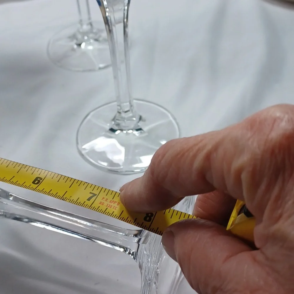 Mikasa Crystal Wine Glasses Mint Condtion Uptown Set 4 Gift For Wine…