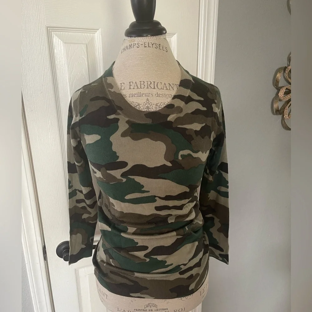 J. Crew crew camouflage