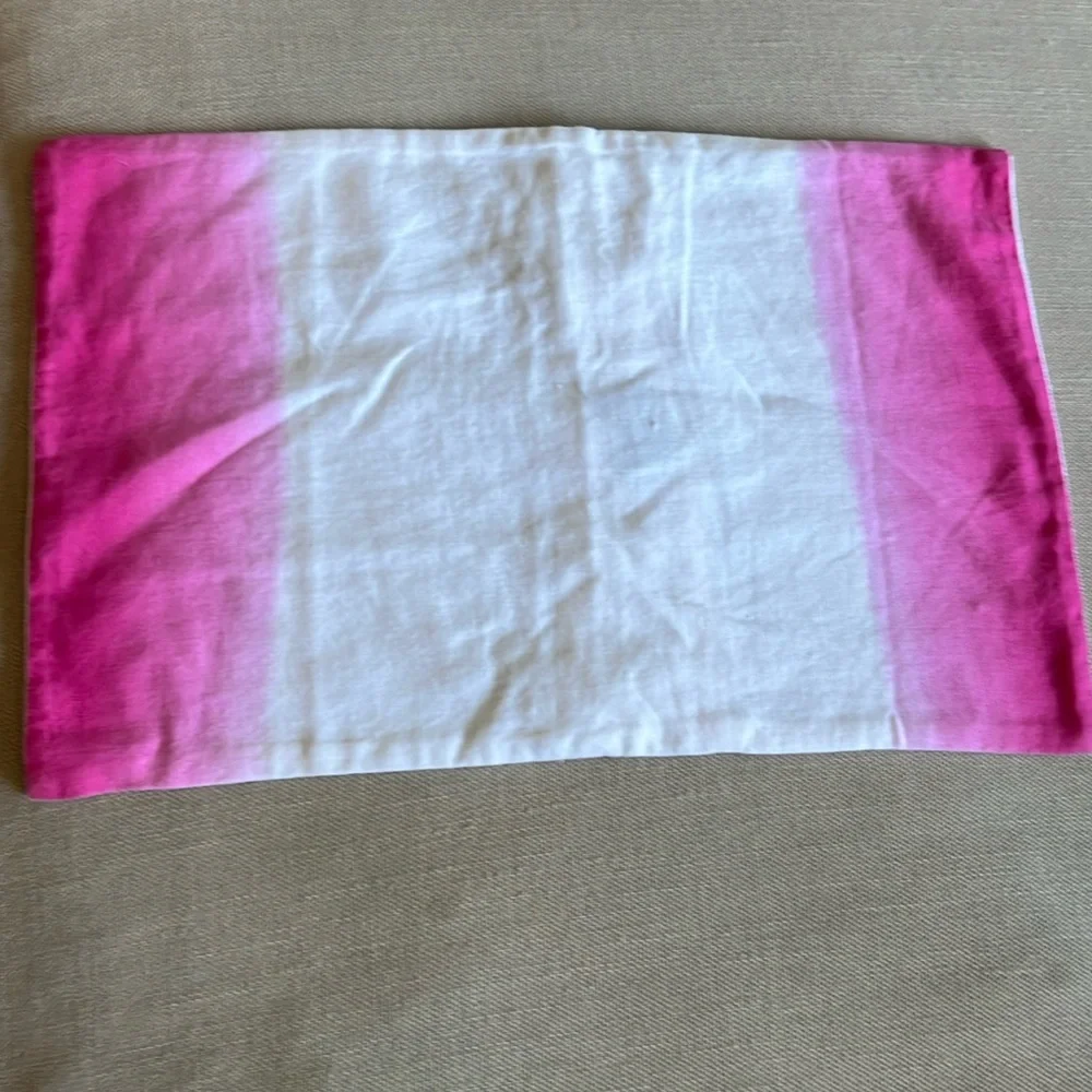 Restoration Hardware/ Teen Lumbar Pillow/Ombre Pink (cover only)
