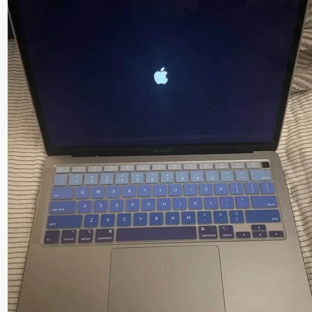 Apple stylish blue