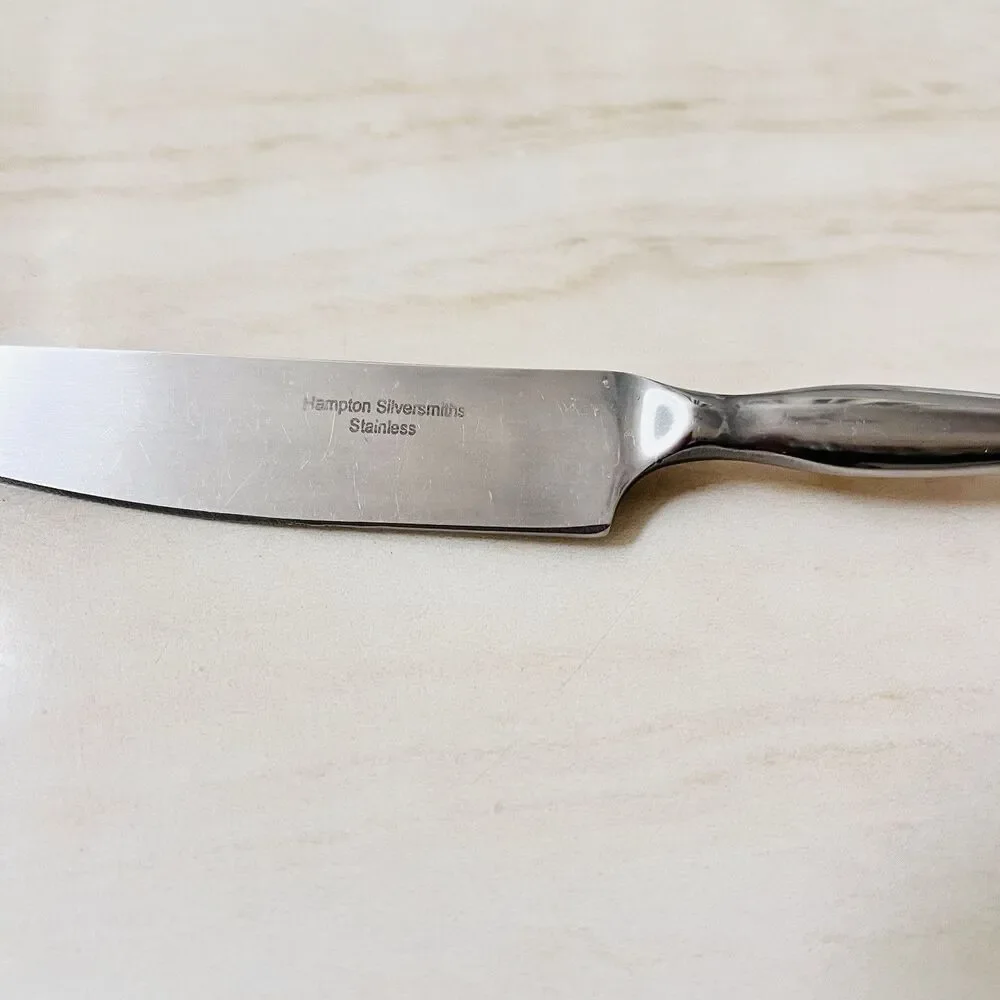 Hampton Silversmiths description stainless