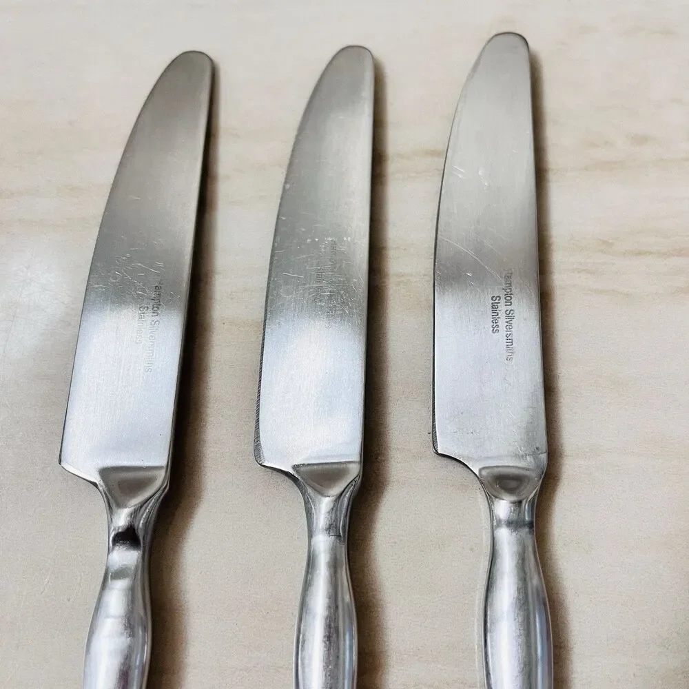 Hampton Silversmiths description stainless