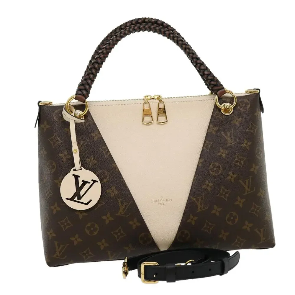 LOUIS VUITTON Monogram V Tote MM Tote Bag M45273
