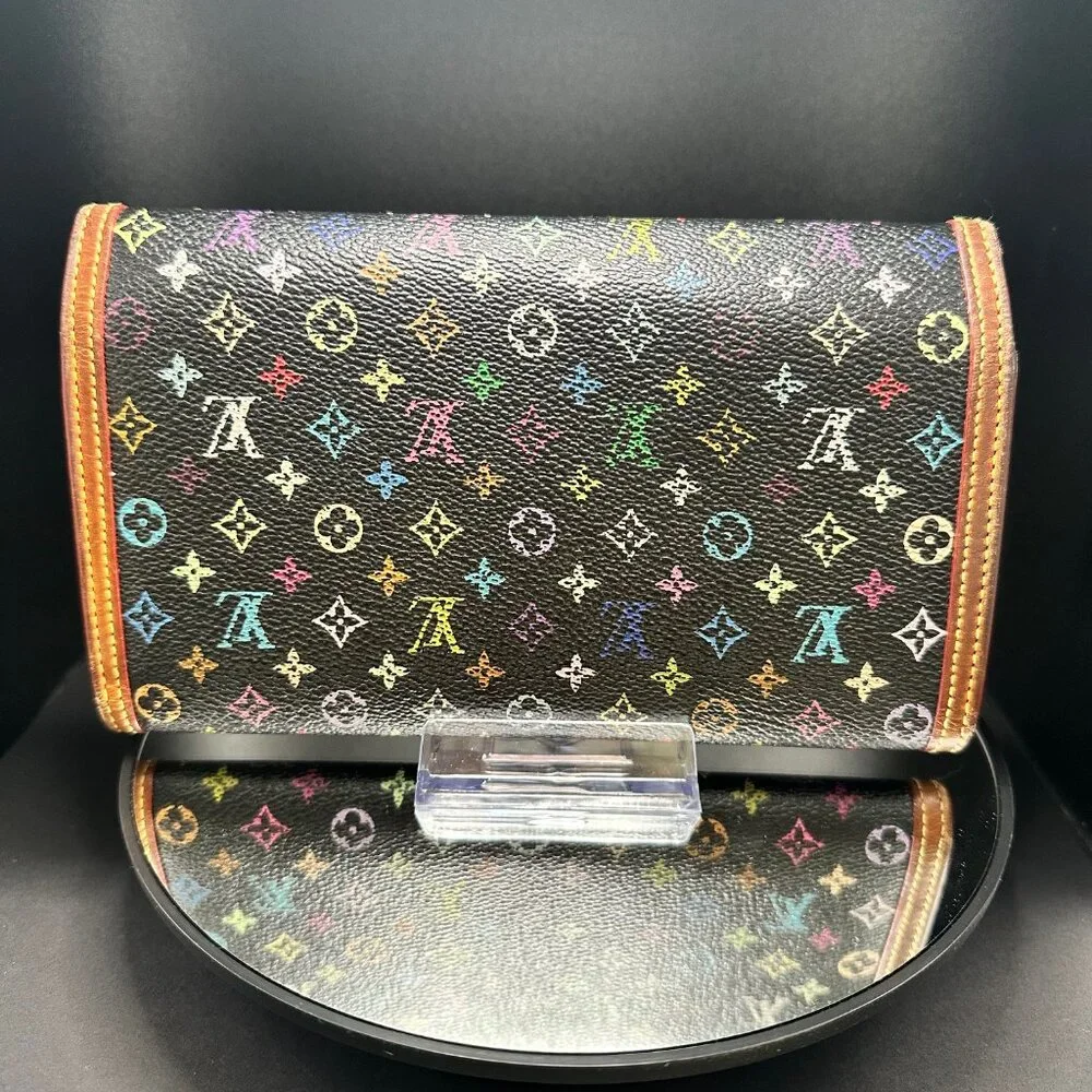 Louis Vuitton Takashi Murakami Porte Trésor International Wallet w/COA - ECU