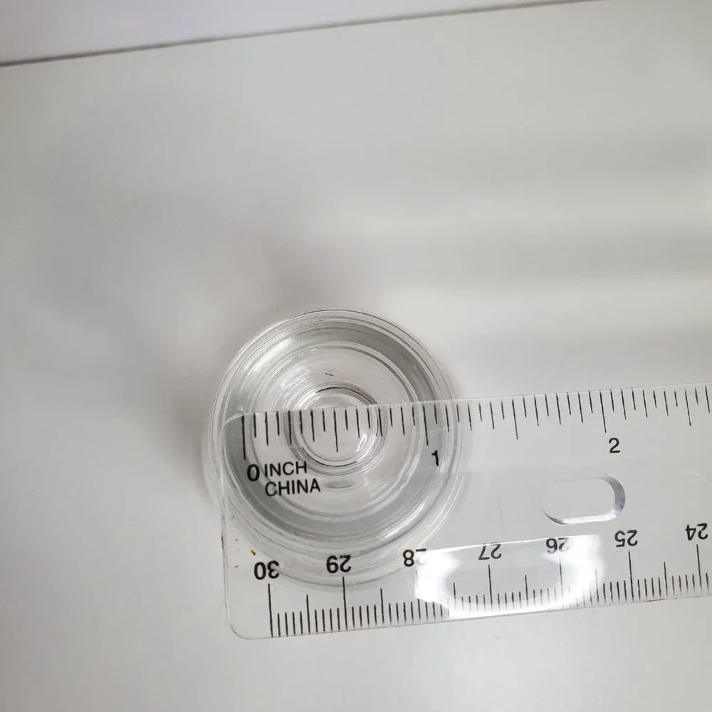 Crate&Barrel used clear can