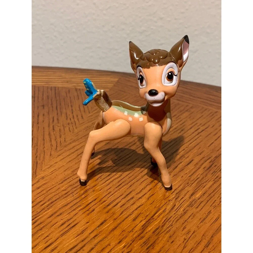 Vintage Disney Bambi Peter Pan The Colonel and Sargent Tibbs McDonalds Toy Lot