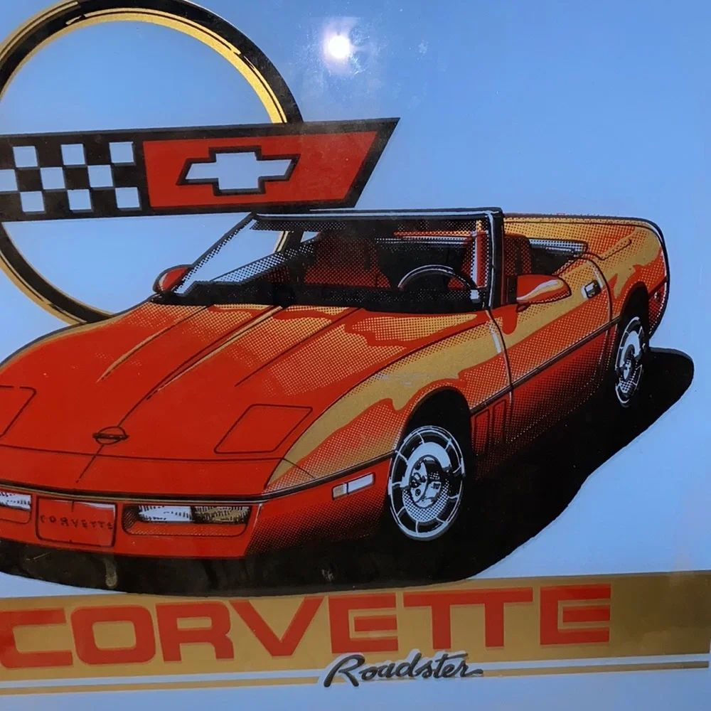 Corvette roadster 12”x