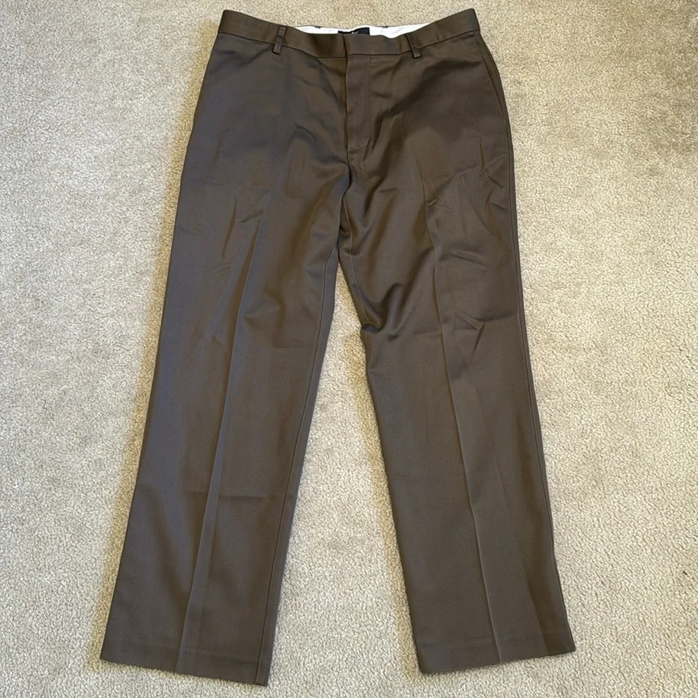 Dockers Straight Brown Fit Dress Pants