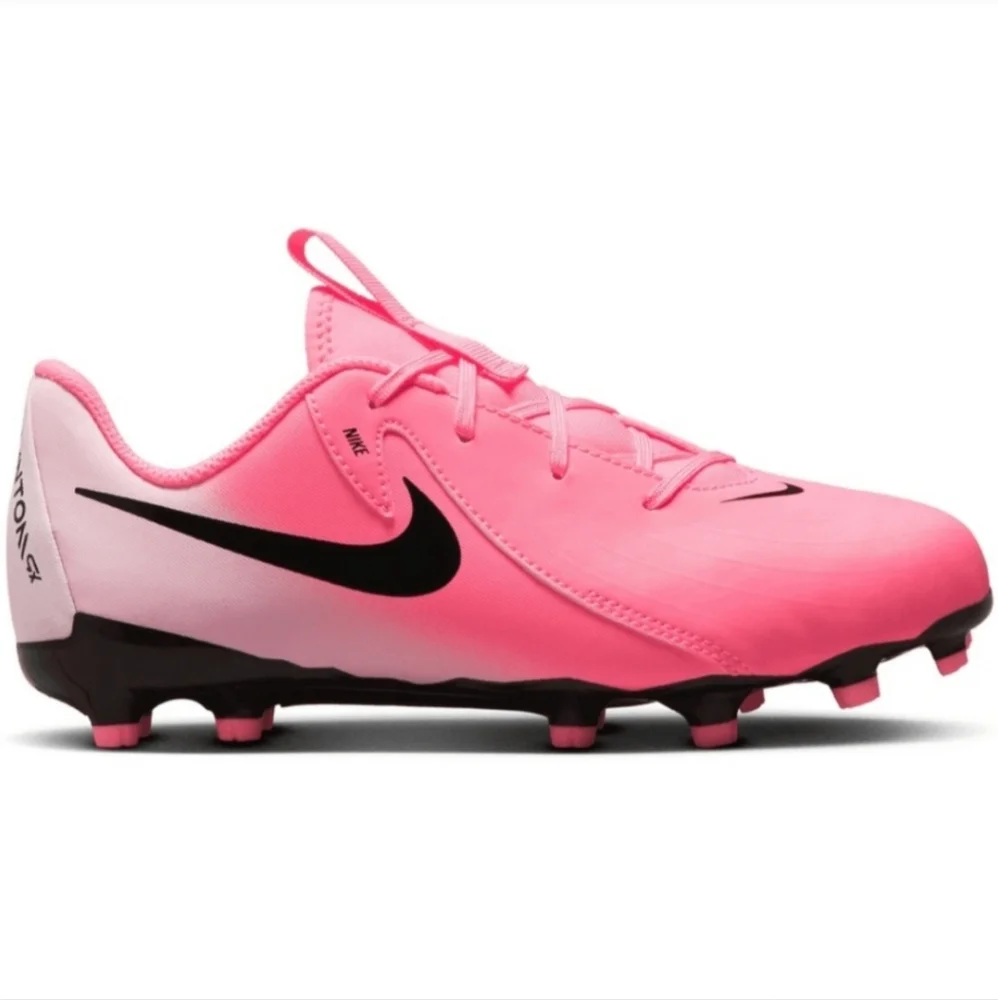 Nike Soccer Youth Phantom GX2 Academy FG MG Outdoor Cleat-Sunset Pulse/B…
