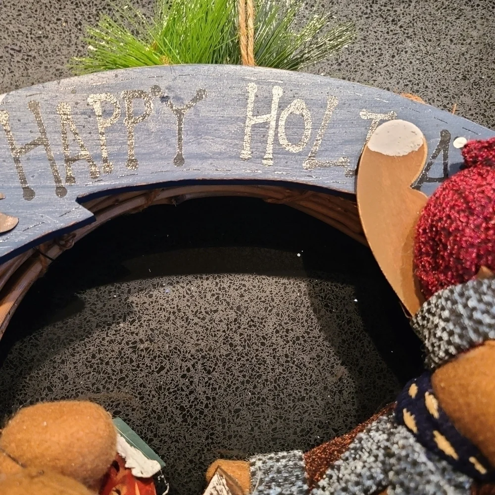 N/A holidays twig wreath