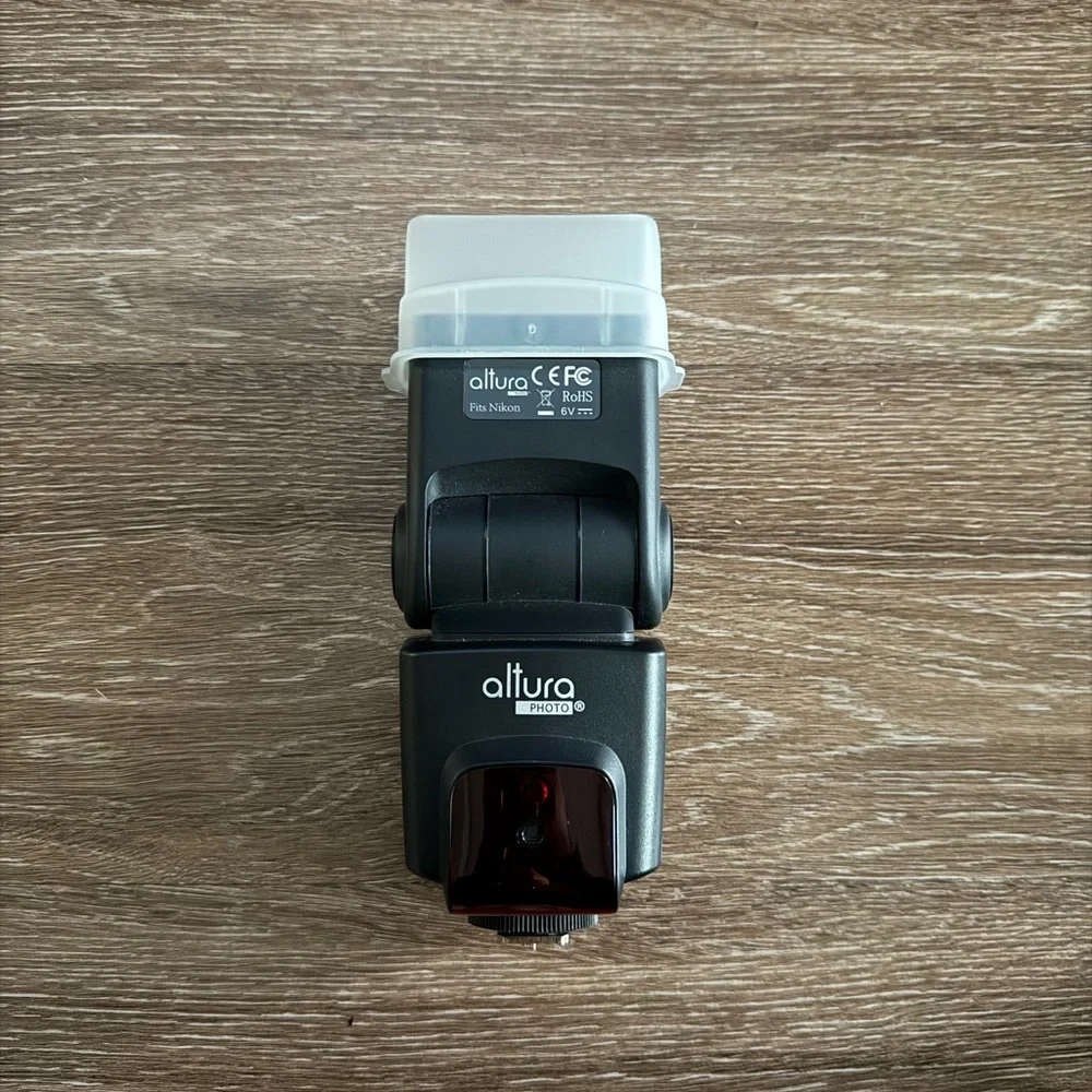 Black Camera Flash