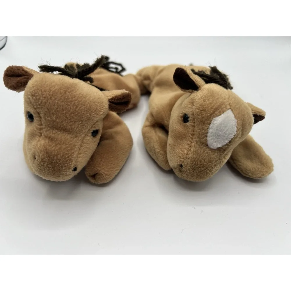 Ty Beanie Babies Horse Lot Derby The Horse