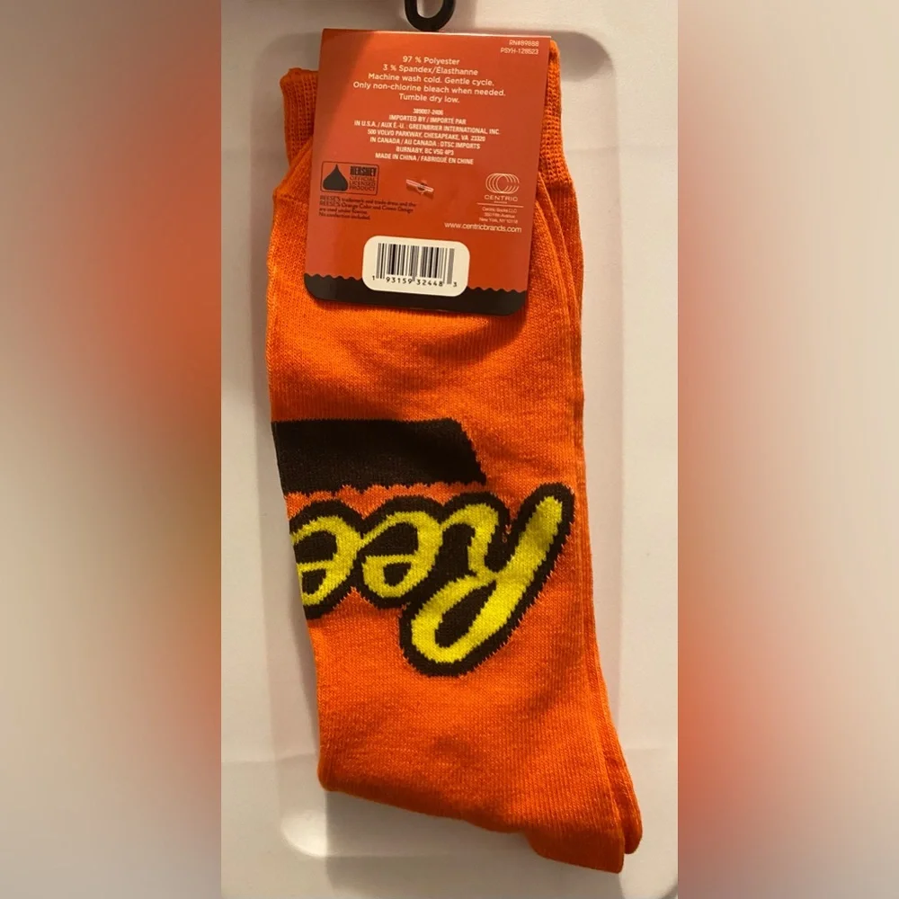 Halloween Socks Featuring Reese’s Candy Brand