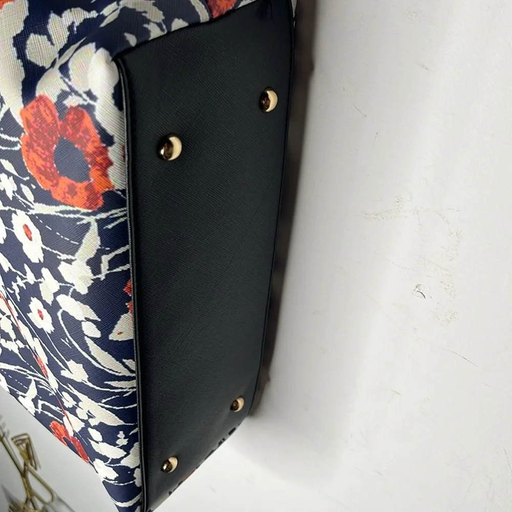 Trina Turk Floral Women's Tote Bag Large 18” x 13” Jardin De Paris