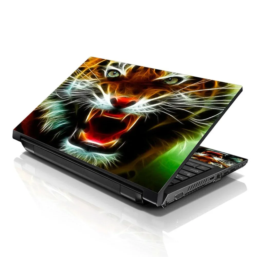 LSS 15.6 & 17.3 Inches Laptop Notebook Skin Sticker Decal - Roaring Tiger