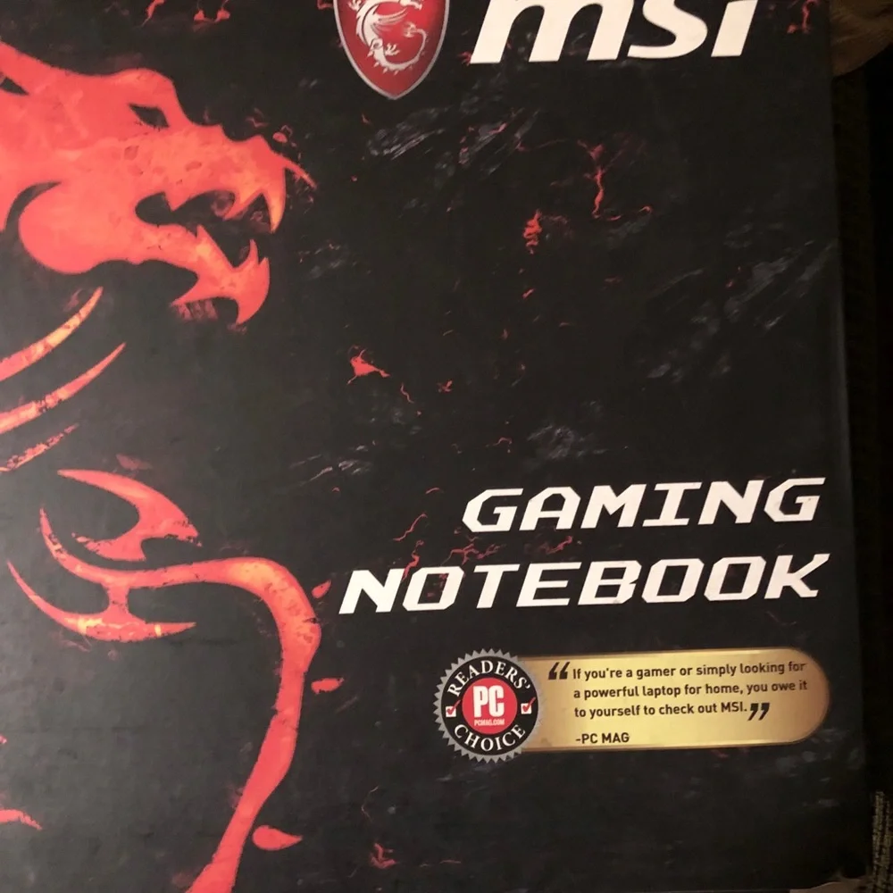 MSI sleek black