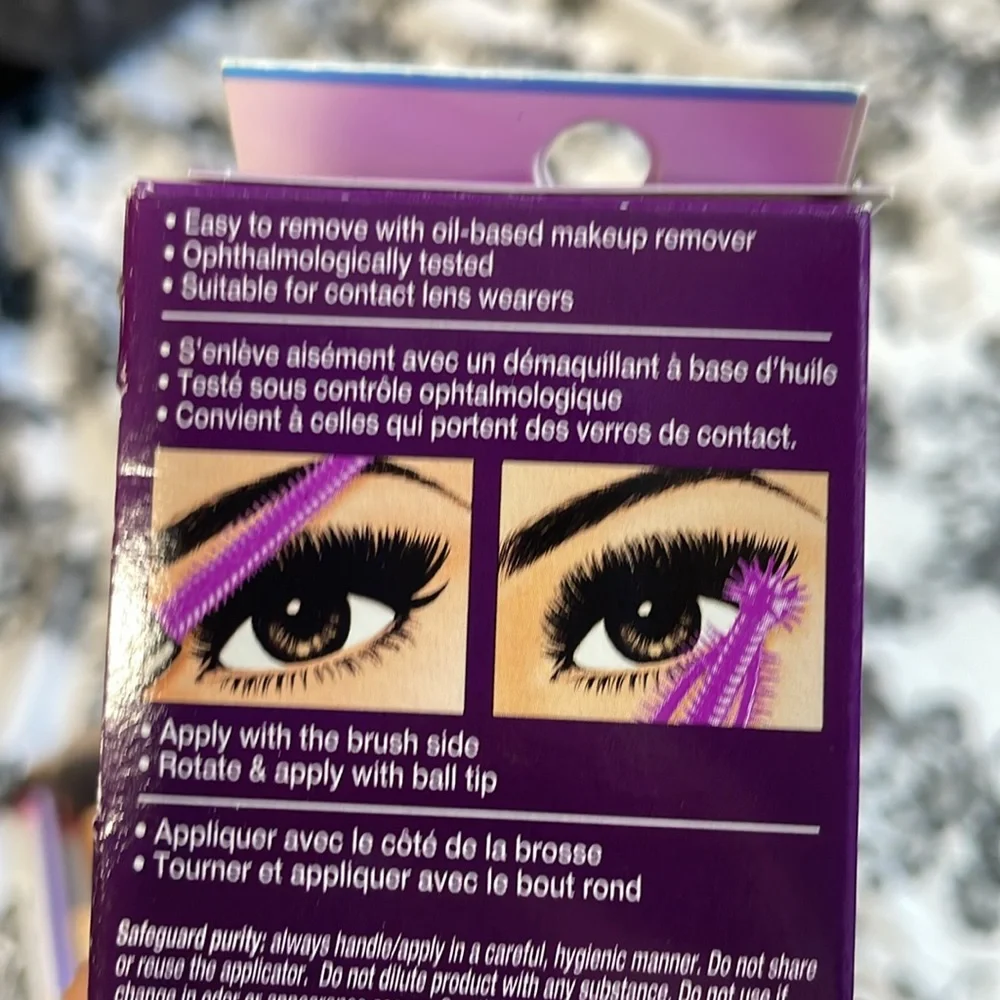 Laura Gellar LashBoss Bold Mascara & Covergirl So Lashy both black
