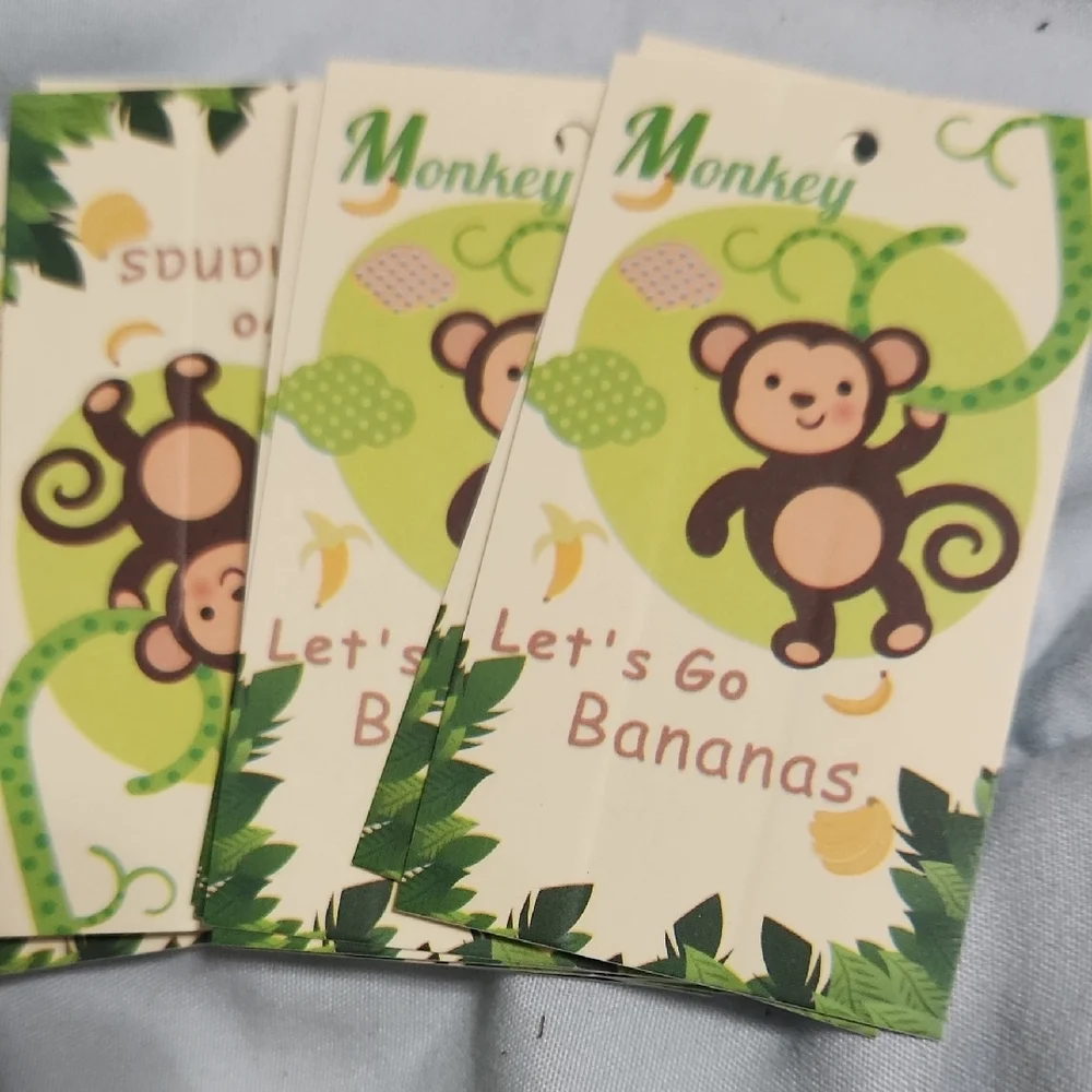 Colorful Party Favor Set with Plush Toys and Accessories Monkeys And Bananas