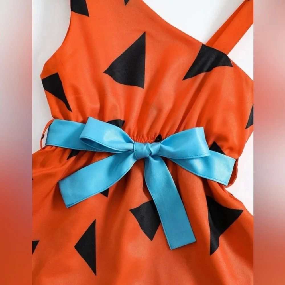Flintstone Cave Girl Toddle Costume Dress