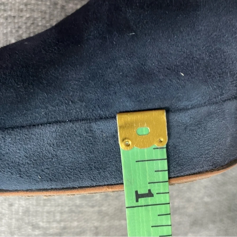 Vince Camuto Royal Navy Suede Stiletto Bootie Size 10 EUC