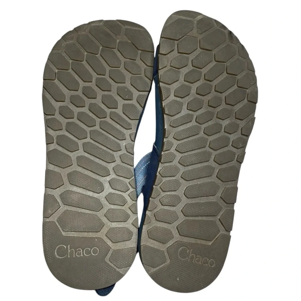 Chaco Lowdown Sandals Mens Size 11 Navy Adjustable Lightweight Comfort