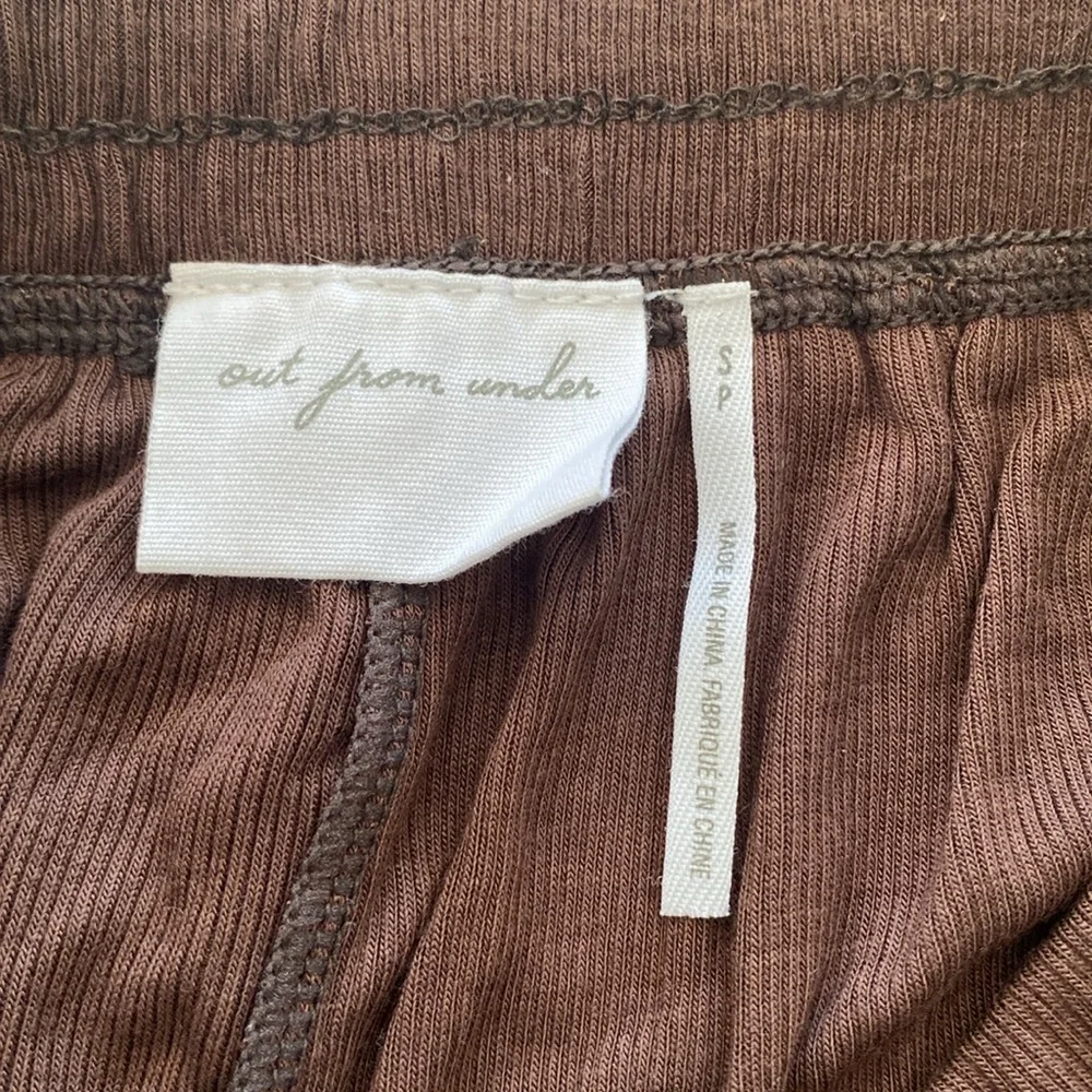 Urban Outfitters Out From Under Sweet Dreams Brown Lounge Shorts
