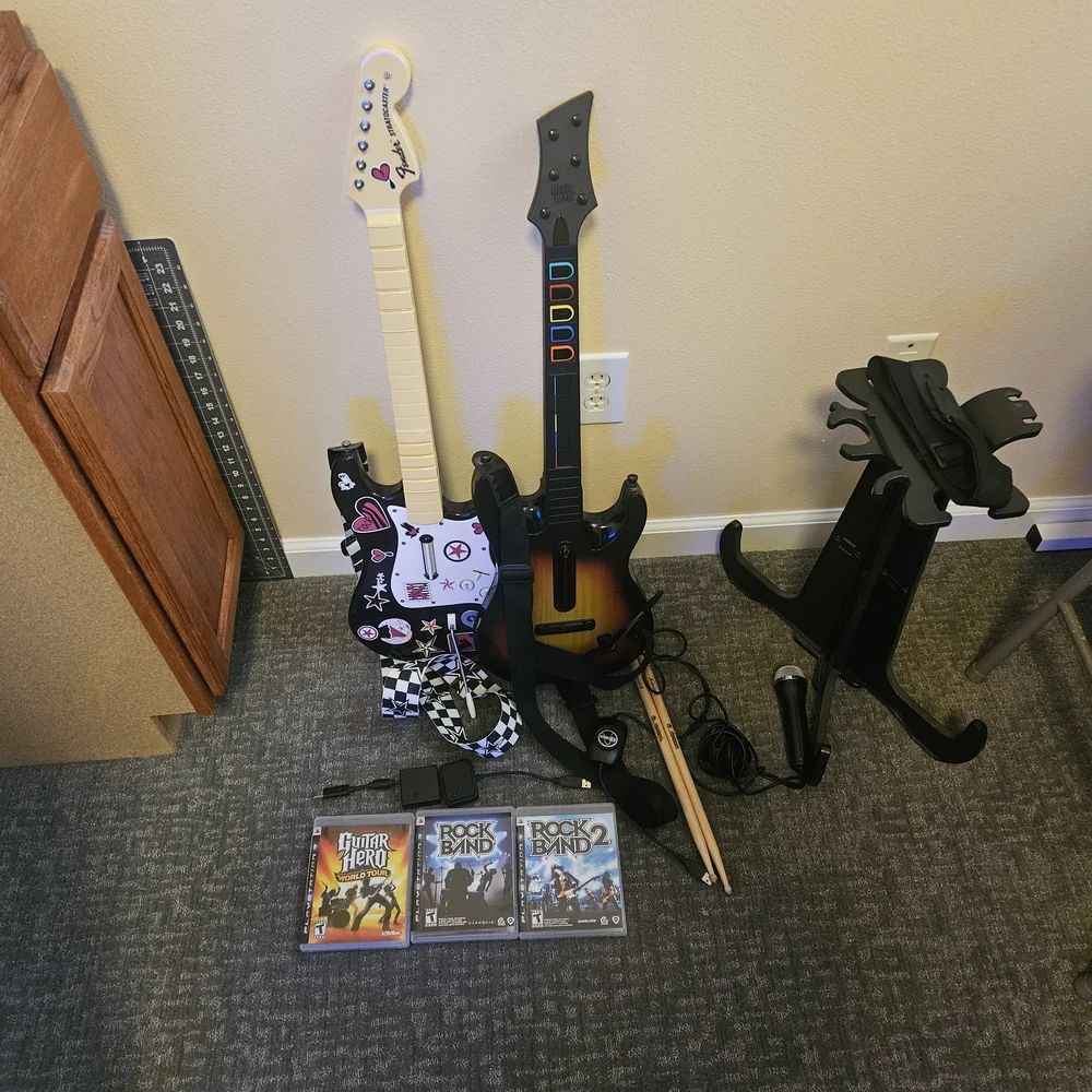 Rock Band Drum Set with Pedal