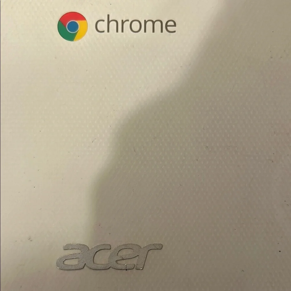 Acer White Convertible Laptop with 360-Degree Hinge