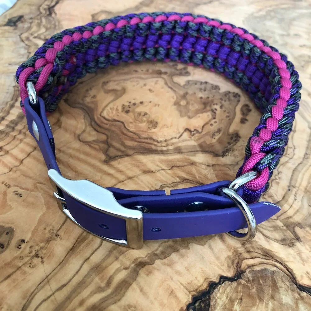 Paracord Dog Collar ~ Adjustable 16.5