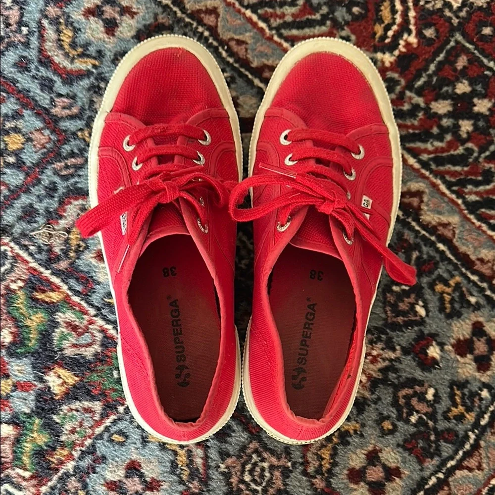 SUPERGA Red 2750 Cotu Classic Sneakers