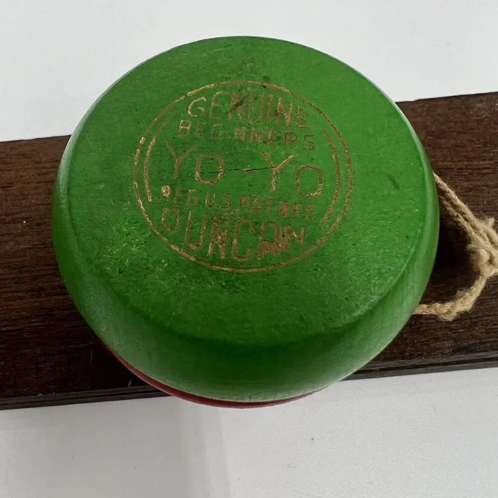 Duncan Bosco Bear Wooden Yo-Yo Vintage 50s Toy