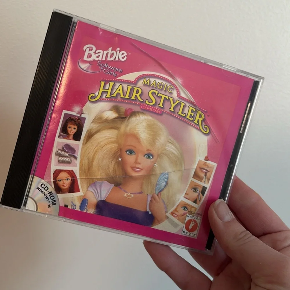 2 Barbie CD-ROM Games 🎀💻