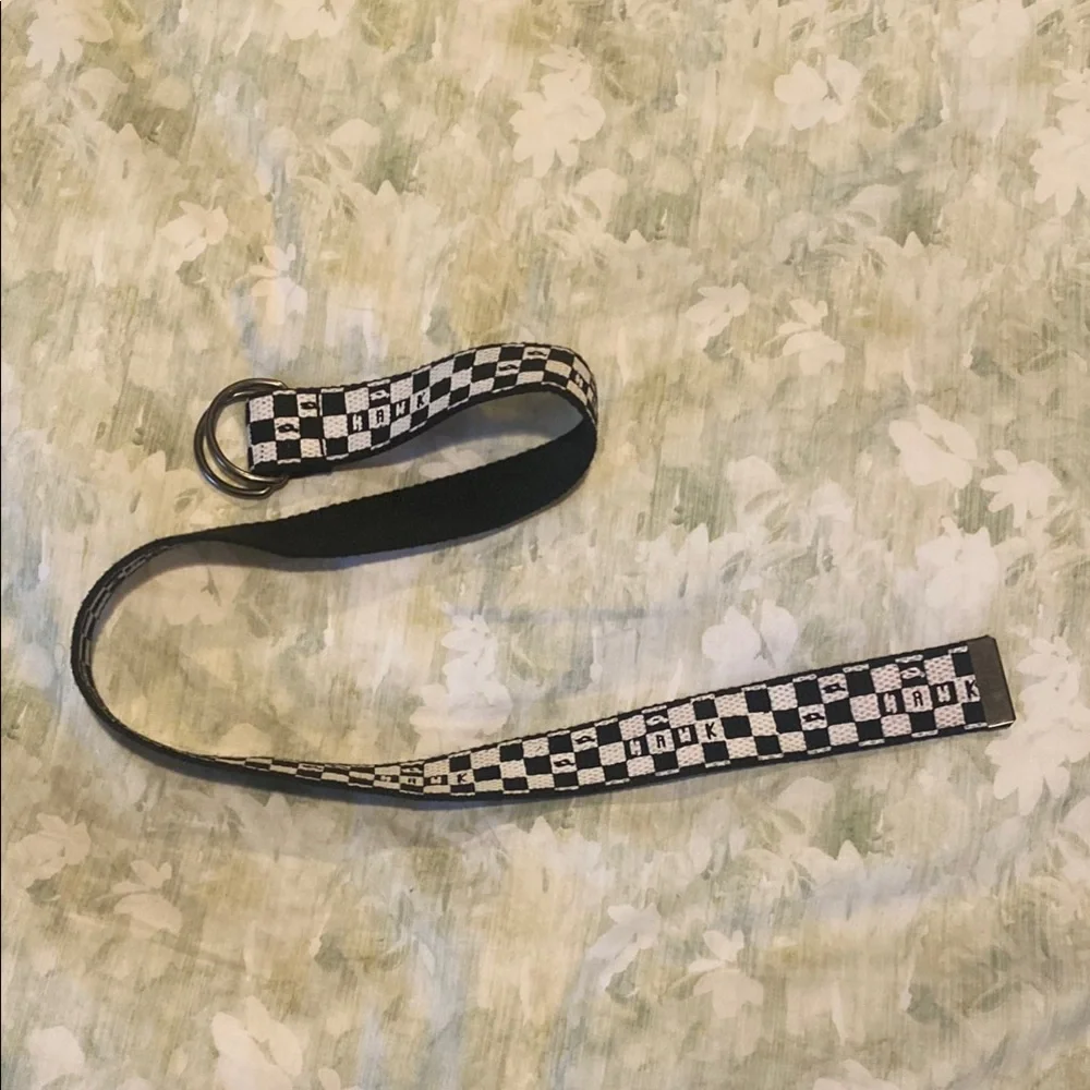 Hawk checkered Black and White Belt