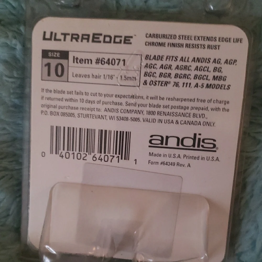 Andis UltraEdge Size 10 Blade