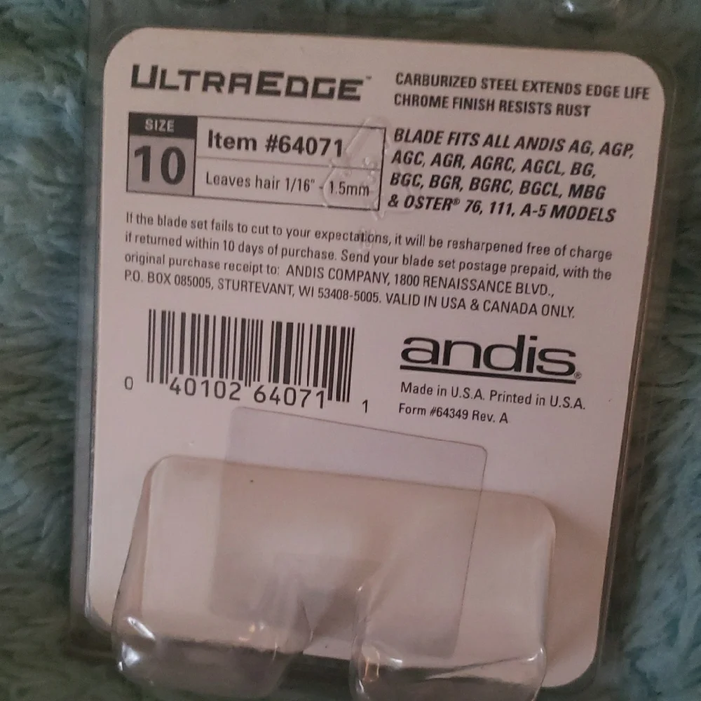 Andis UltraEdge Size 10 Blade