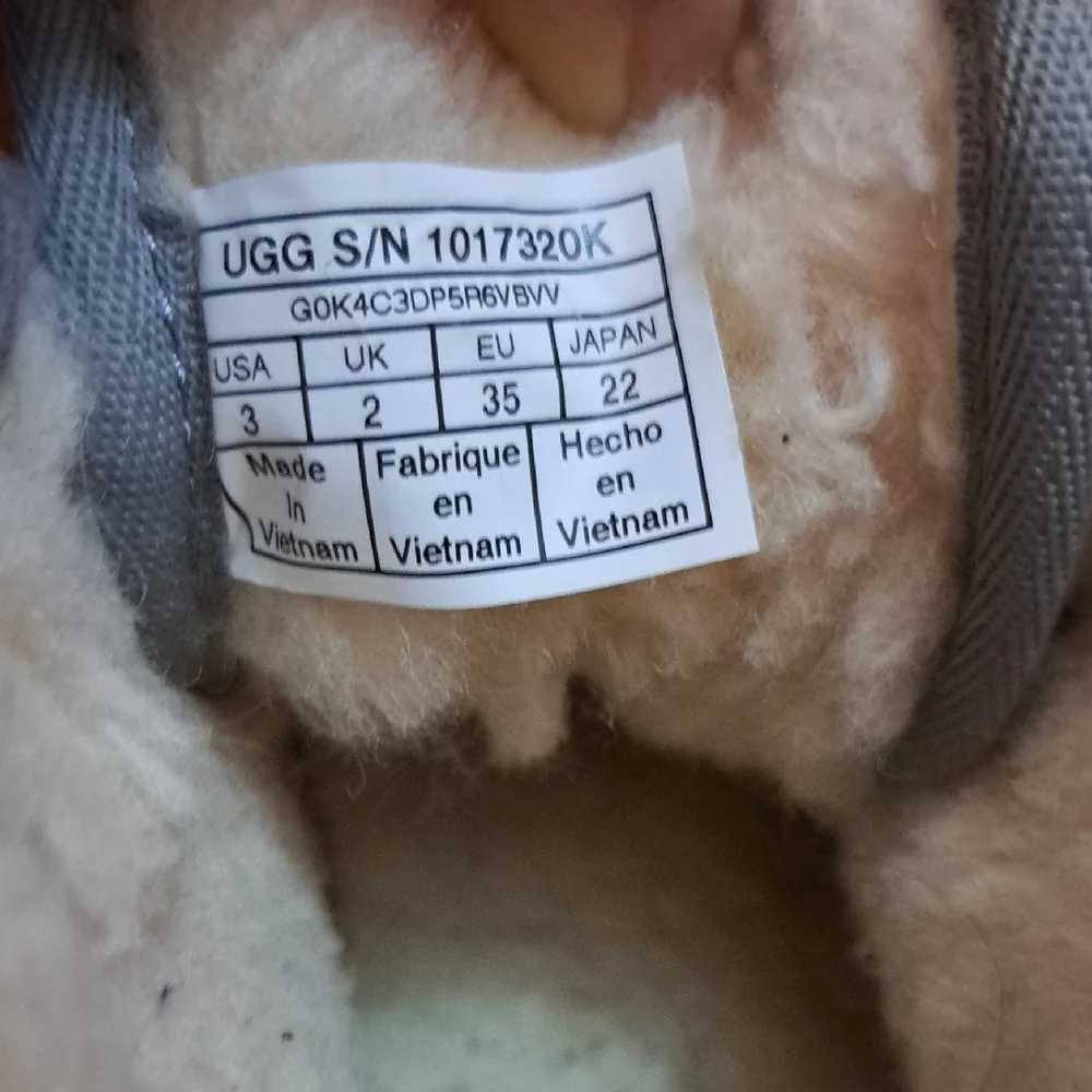 UGG Gray Boots Classic Suede Design
