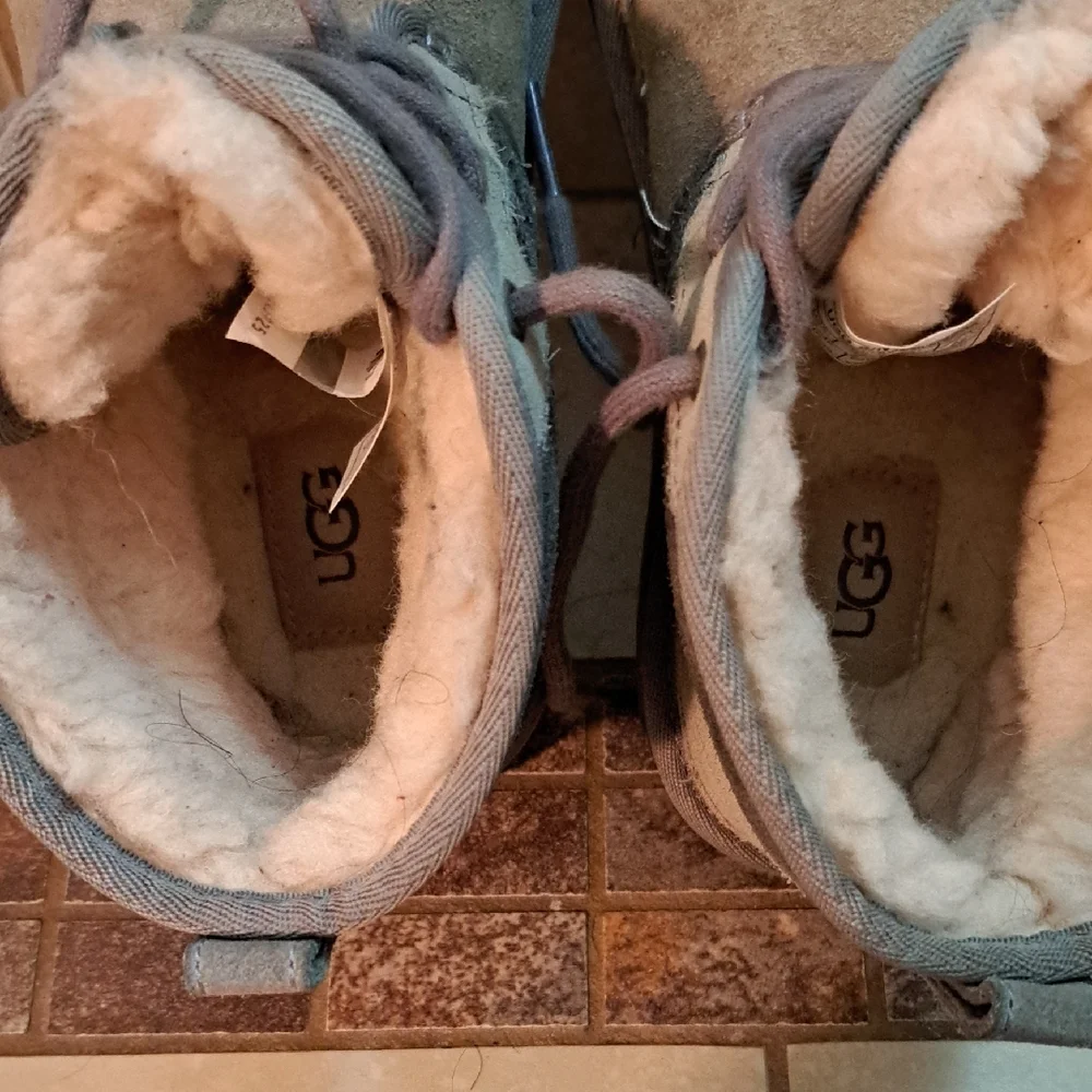 UGG Gray Boots Classic Suede Design