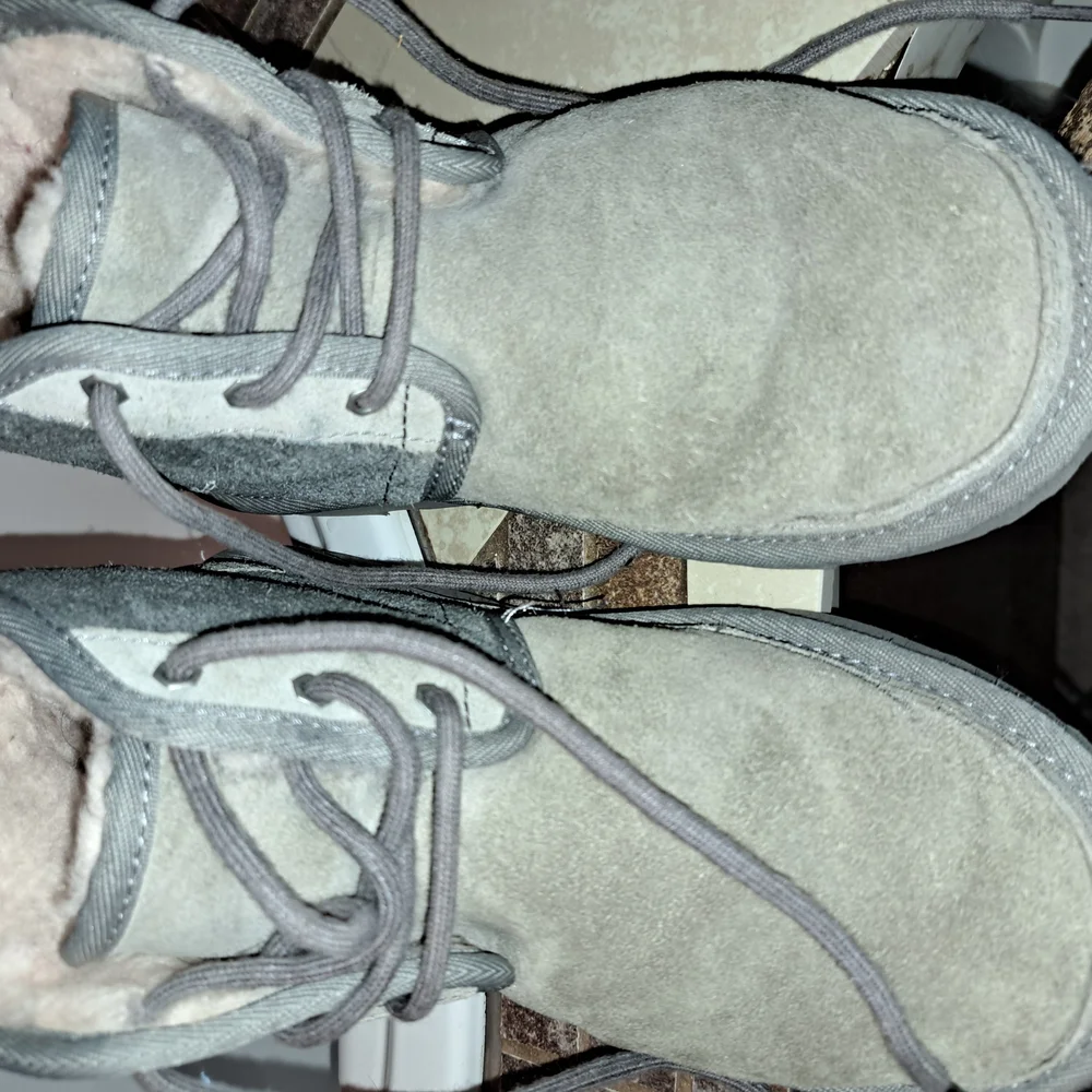 UGG Gray Boots Classic Suede Design