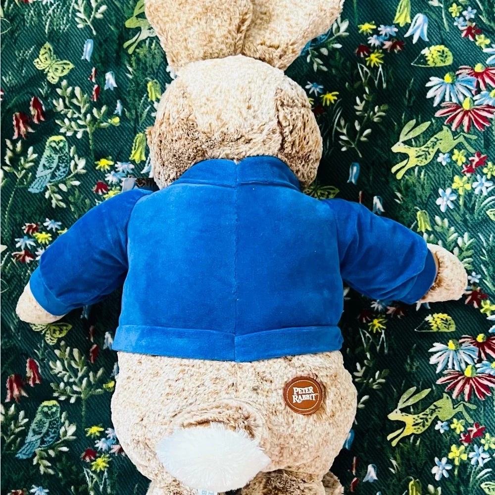 Peter Rabbit Standing Porch Greeter Plush Easter Decoration 24