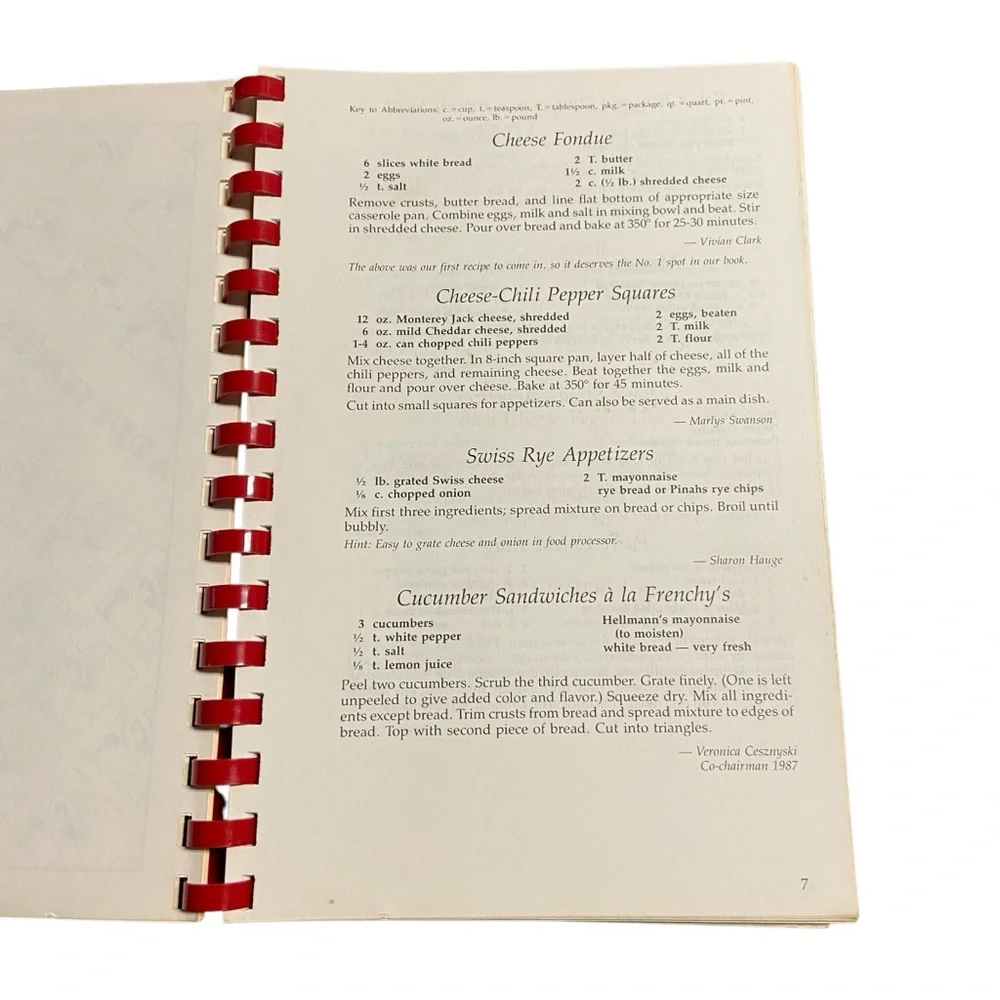 Vintage Spiral-Bound Cookbook Soft Cover The Roaring 20th Auction Recipe Book