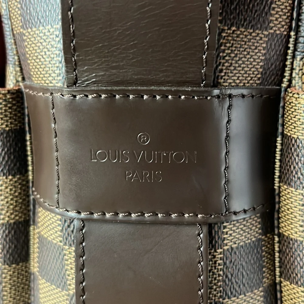 LOUIS vuitton naviglio damier ebene crossbody bag
