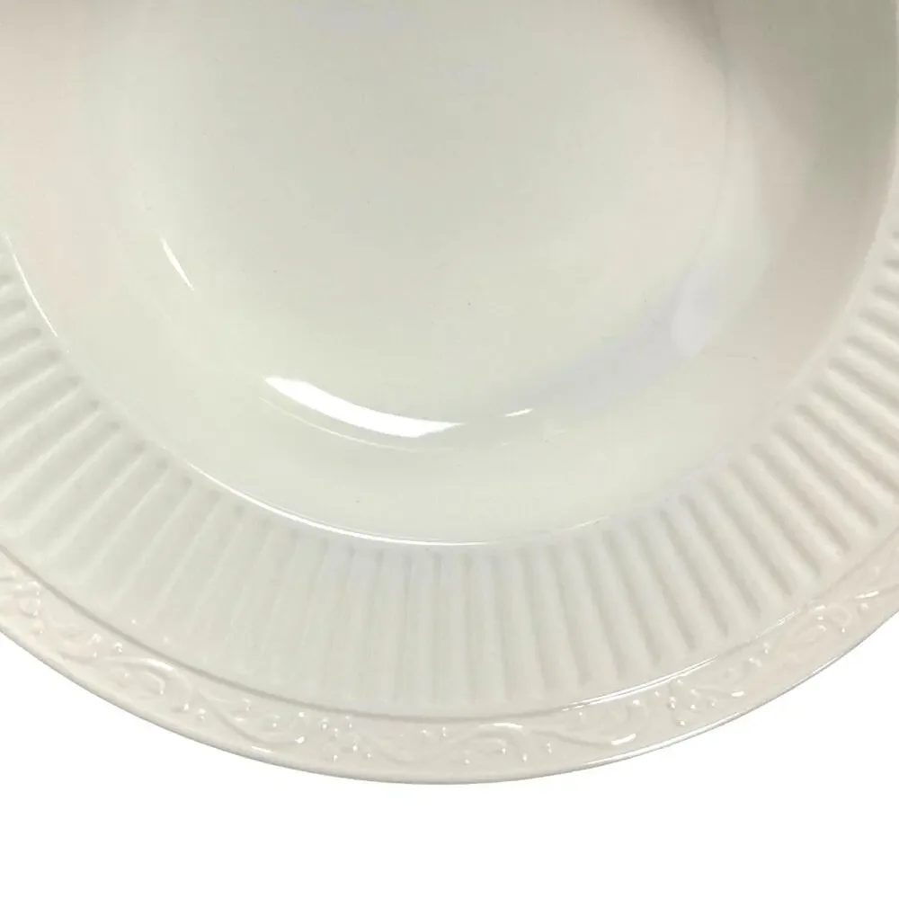 Mikasa Italian Countryside DD900 Rimmed Soup Bowls-Excellent-Set of 4