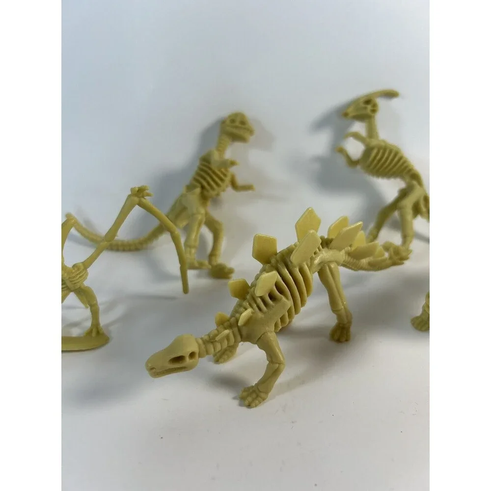 Mini Dinosaur Skeleton Fossil Toys Set Of 5