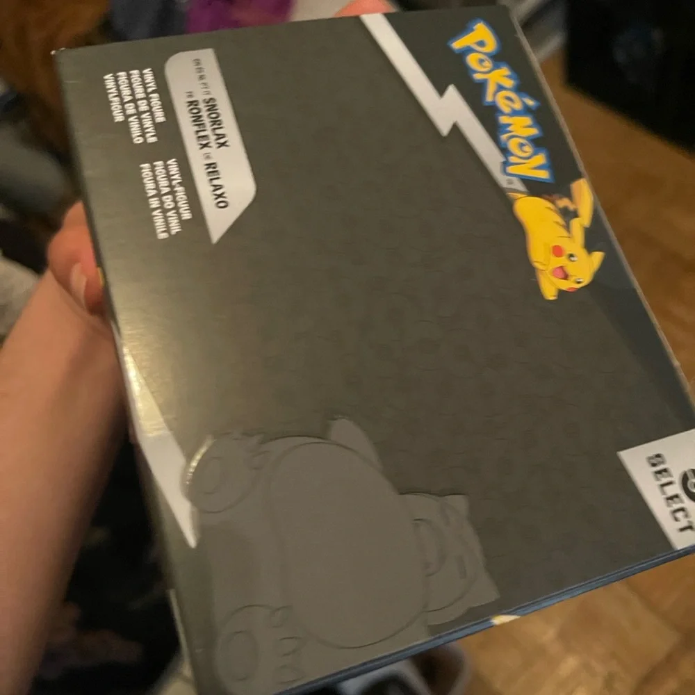 Snorlax Vinyl Figure - Blue and White