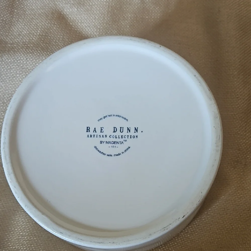 Rae Dunn elegant white